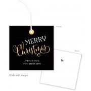 Christmas Gift Tags, Golden Christmas, Take Note Designs